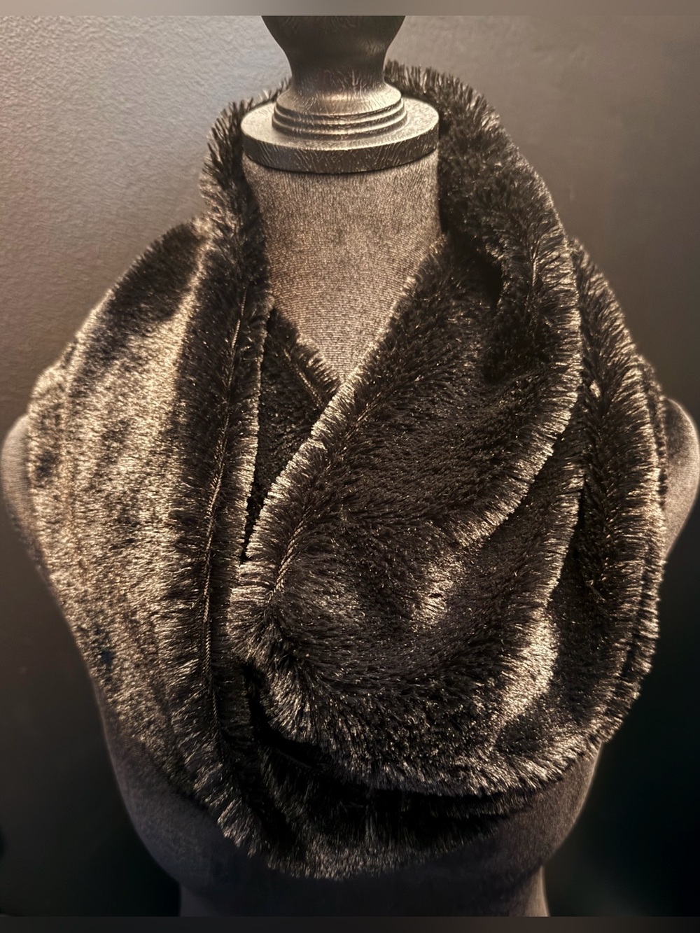 Faux Fur Infinity Scarf